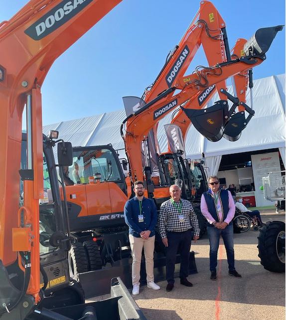 noticias maquinaria Doosan en Expolevante