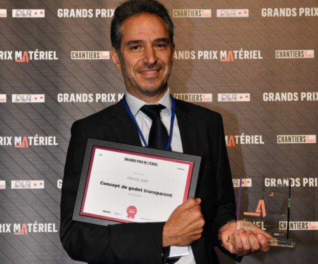 noticias maquinaria El 'cubo transparente' de Doosan gana un premio en Francia