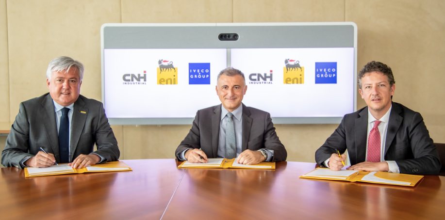 noticias maquinaria Eni CNH Industrial e Iveco Group