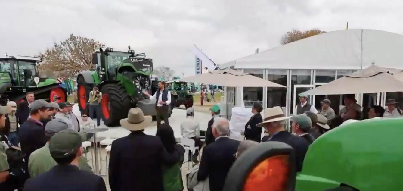 noticias maquinaria Experiencia especial para el cliente Fendt en Nampo