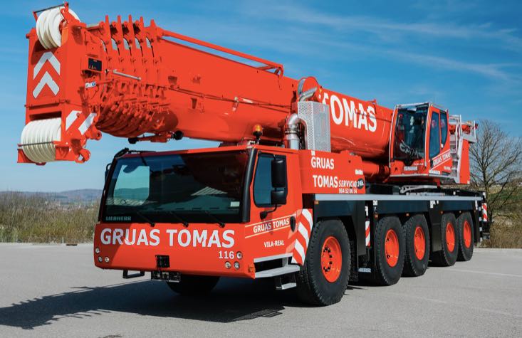 noticias maquinaria Grúas Tomás Liebherr LTM 1250-5.1