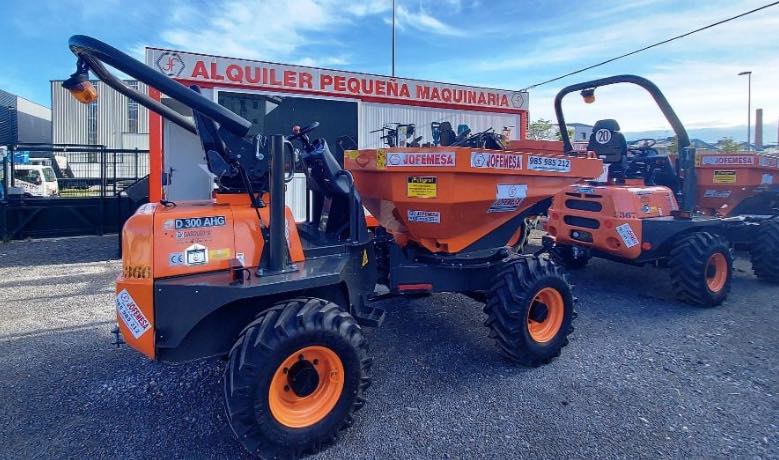 noticias maquinaria Jofemesa adquiere dumpers D300AHG de AUSA