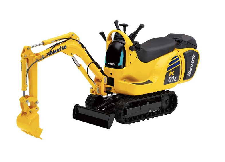 noticias maquinaria Komatsu microexcavadora PC01E-1