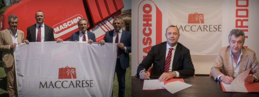noticias maquinaria Maccarese spa con MASCHIO GASPARDO