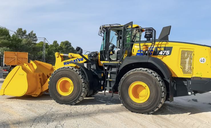 noticias maquinaria Pala Cargadora Komatsu WA475-10E0
