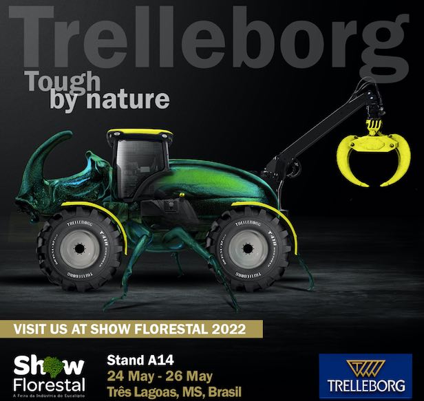 noticias maquinaria Trelleborg en Show Florestal