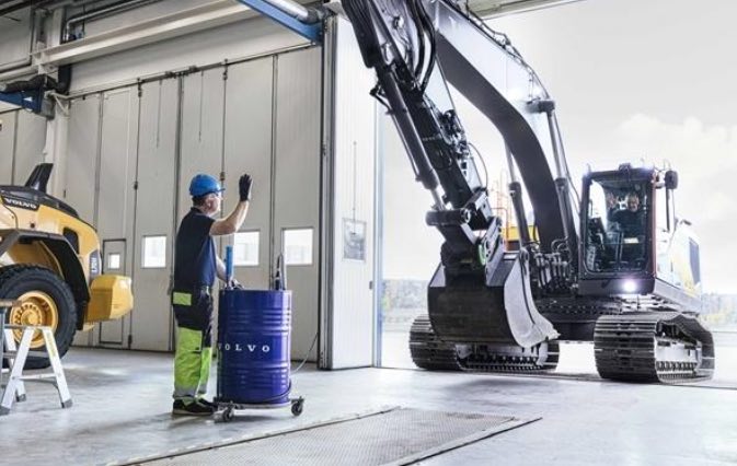 noticias maquinaria Volvo Construction Equipment aceite