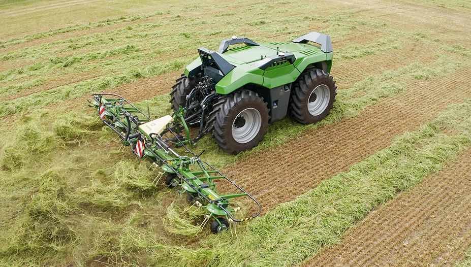 noticias maquinaria sistema autónomo de KRONE y Lemken