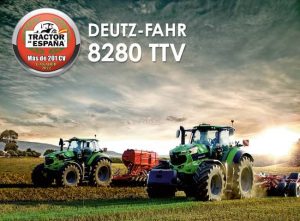noticias maquinaria tractor DEUTZ-FAHR 8280 TTV