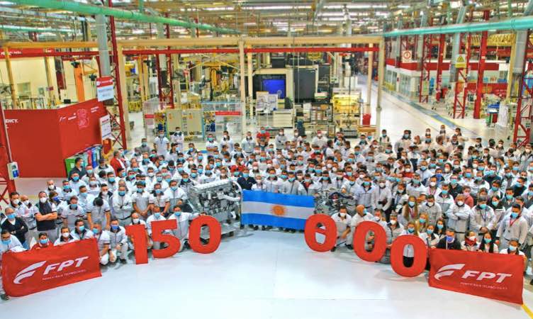 noticias maquinaria FPT Industrial motor 150000