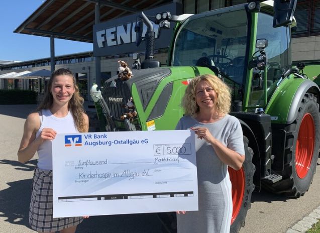 noticias maquinaria Fendt hace donación al hospicio infantil St. Nikolaus