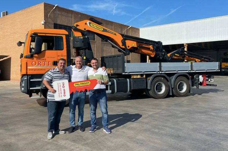 noticias maquinaria Gruás Ortí adquiere la PK 48.002 TEC 7 de Palfinger