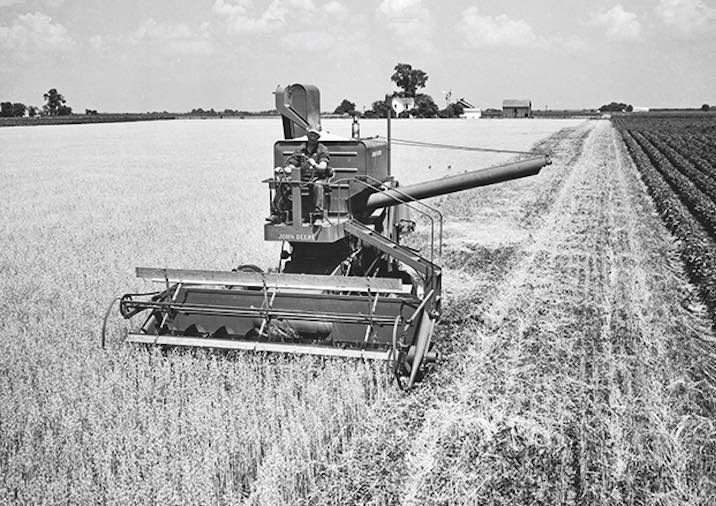 noticias maquinaria John Deere celebra 75 cosechadoras autopropulsadas