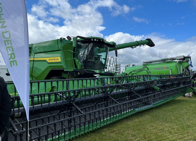noticias maquinaria John Deere presenta sus novedades en Cereals