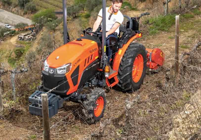 noticias maquinaria Kubota tractor compacto LX-351 DM