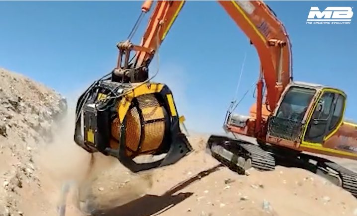 noticias maquinaria Productividad sin desechos MB CRUSHER