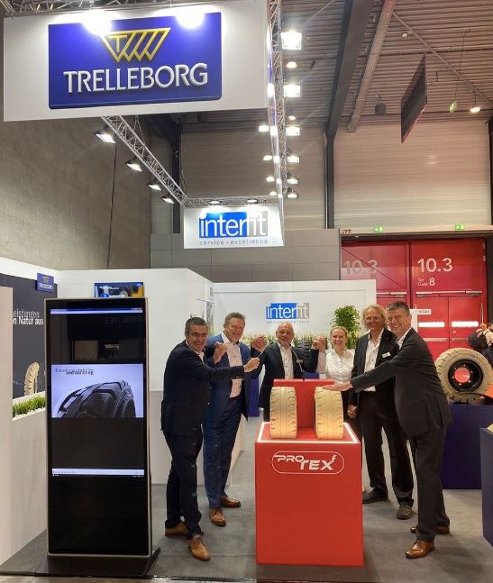 noticias maquinaria Trelleborg presente en LogiMat