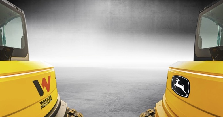 noticias maquinaria Wacker Neuson y John Deere Construction & Forestry