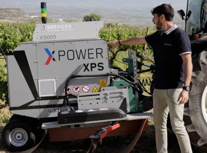 noticias maquinaria electroherbicida Xpower de New Holland