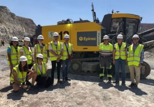 noticias maquinaria Alumnos de la Cátedra Epiroc 2022