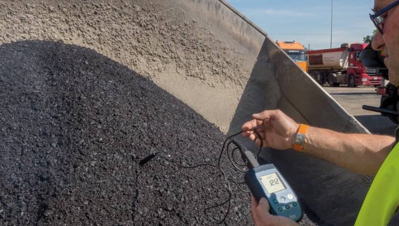 noticias maquinaria Benninghoven reduce emisiones en plantas mezcladoras de asfalto