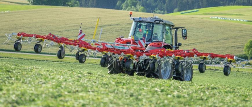 noticias maquinaria PÖTTINGER henificador HIT V 11100