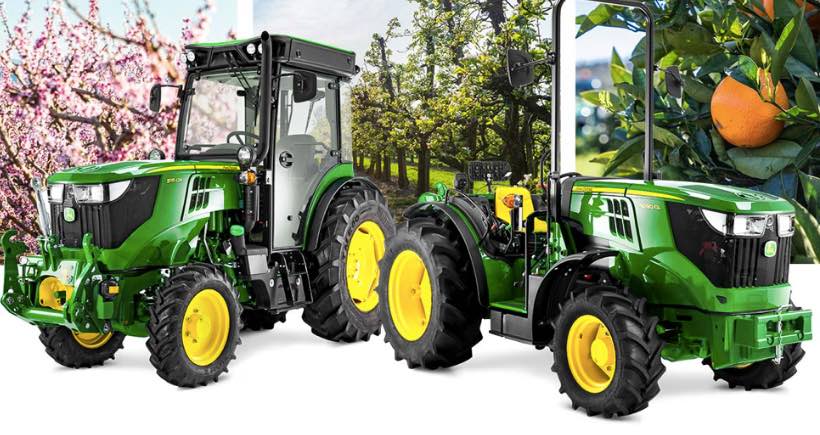 noticias maquinaria Tractores John Deere de la serie 5G