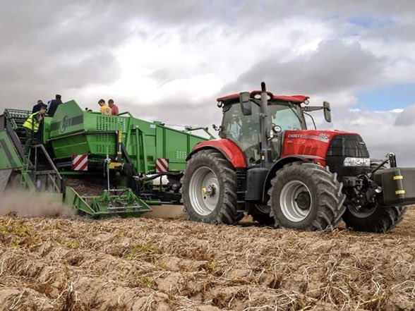 noticias maquinaria Tractores y manipuladores telescópicos Case IH en PotatoEurope