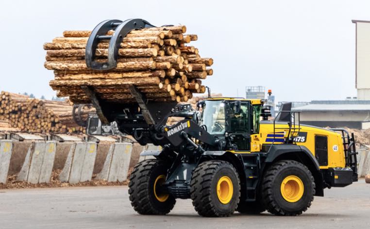 noticias maquinaria pluma de varillaje de herramientas Komatsu WA475-10