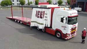 noticias maquinaria remolque Jenniskens Kraanverhuur OSDS de 3 ejes de Nooteboom
