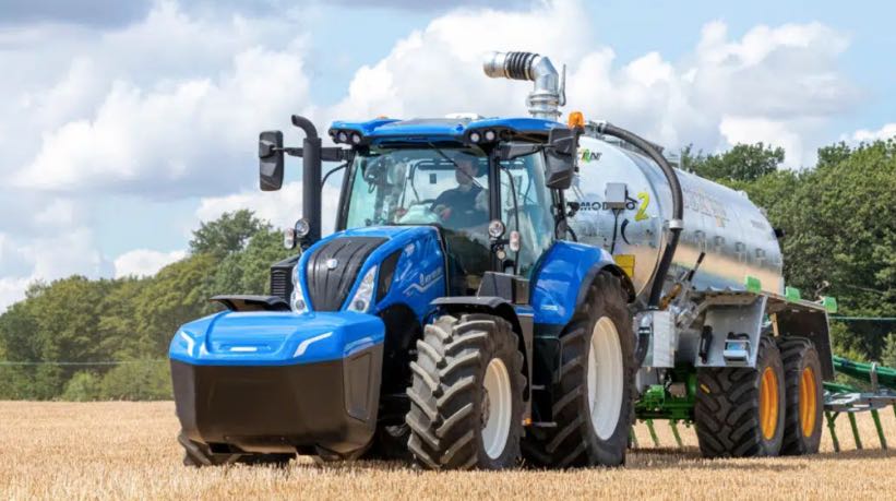 noticias maquinaria tractor T6 Methane Power de New Holland