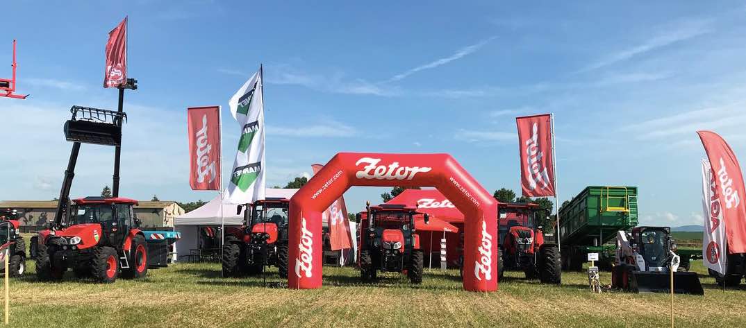 noticias maquinaria tractores ZETOR Celoslovenské dni poľa