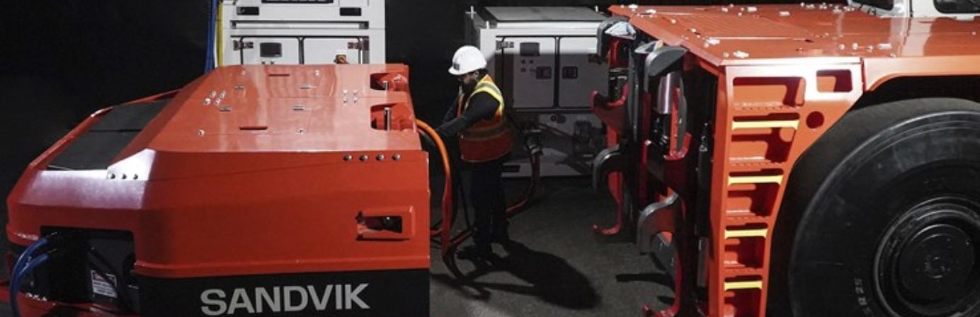 noticias maquinaria Byrnecut lanzará BEV de Sandvik
