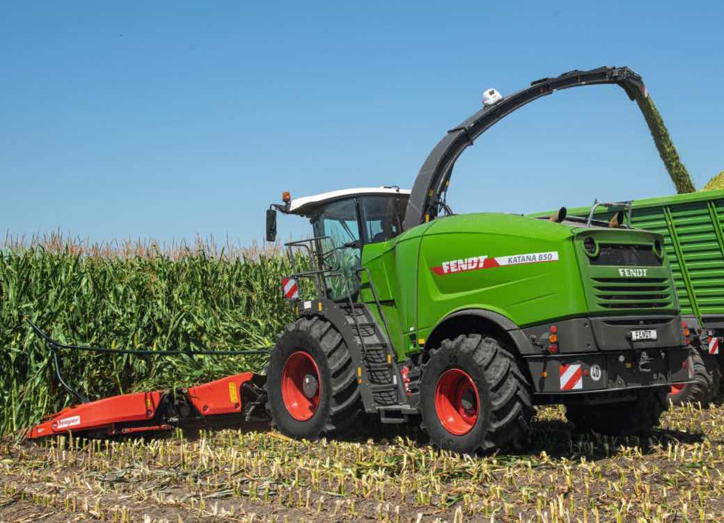 noticias maquinaria Fendt picadora de forraje Katana 850