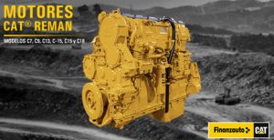noticias maquinaria Finanzauto campaña de motores reconstruidos Caterpillar