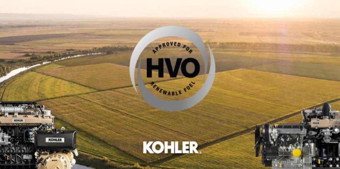 noticias maquinaria HVO motores diésel de Kohler