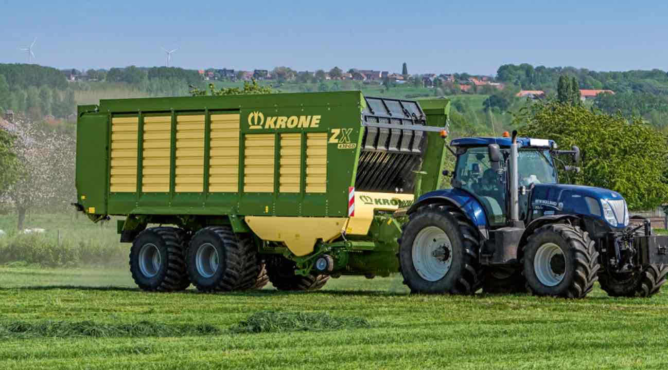 noticias maquinaria KRONE remolque de doble propósito ZX