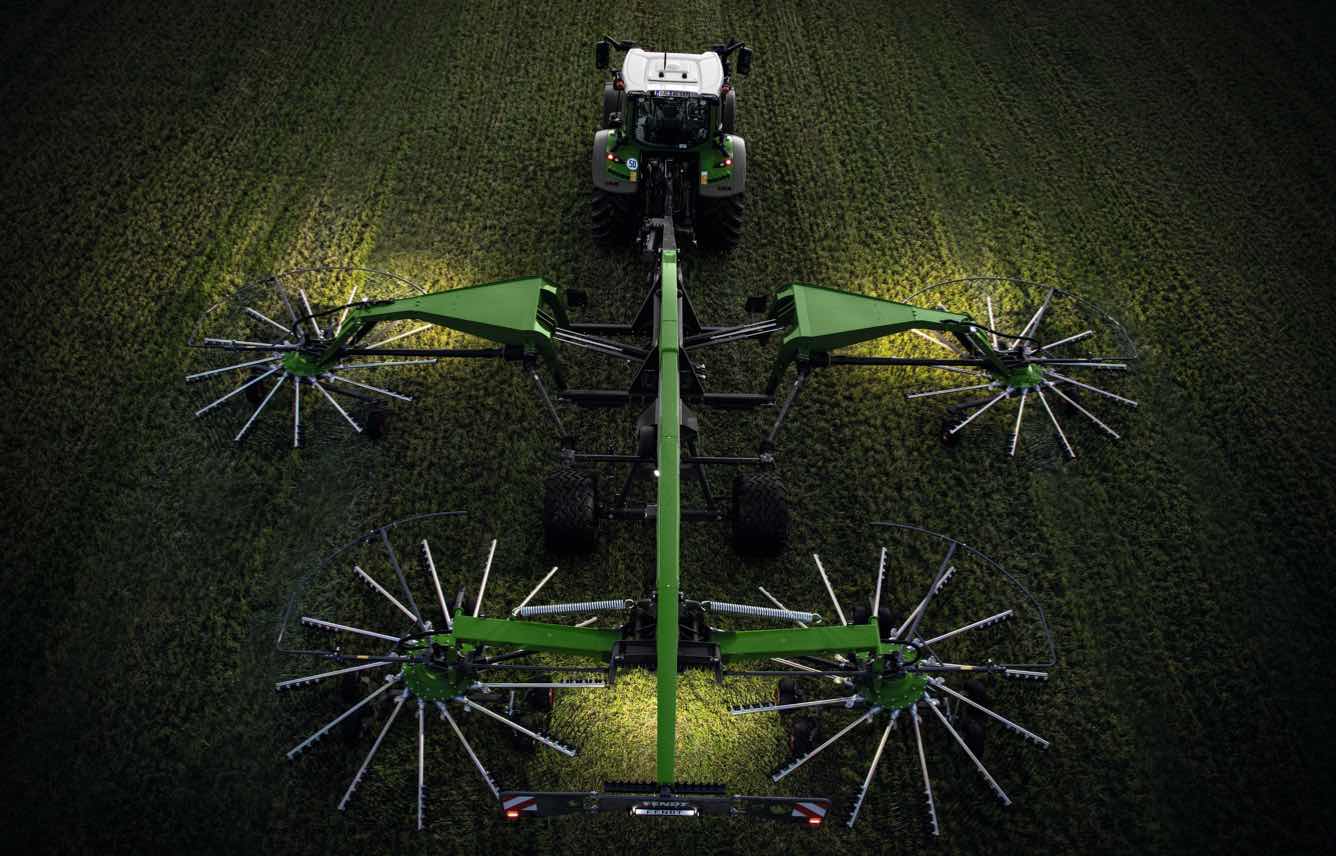 noticias maquinaria Nueva generación del rastrillo hilerador Fendt Former 14055 PRO