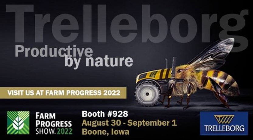 noticias maquinaria Trelleborg en el Farm Progress Show