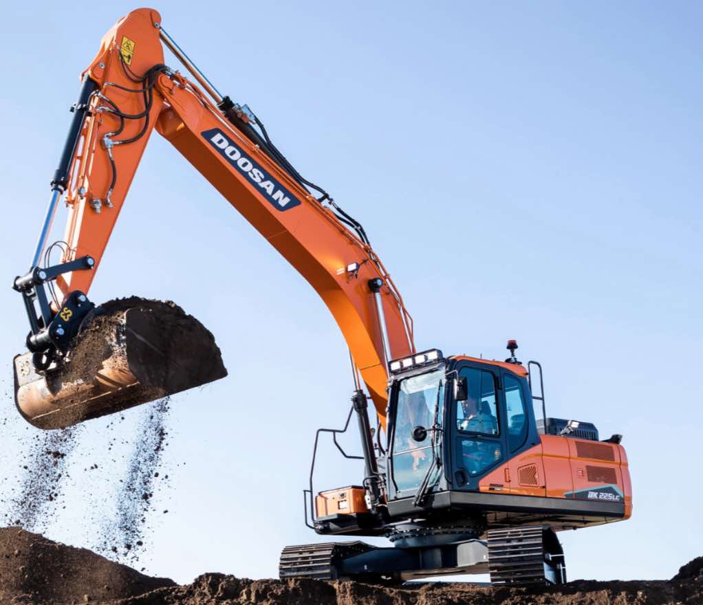 noticias maquinaria doosan DX225LC-7X