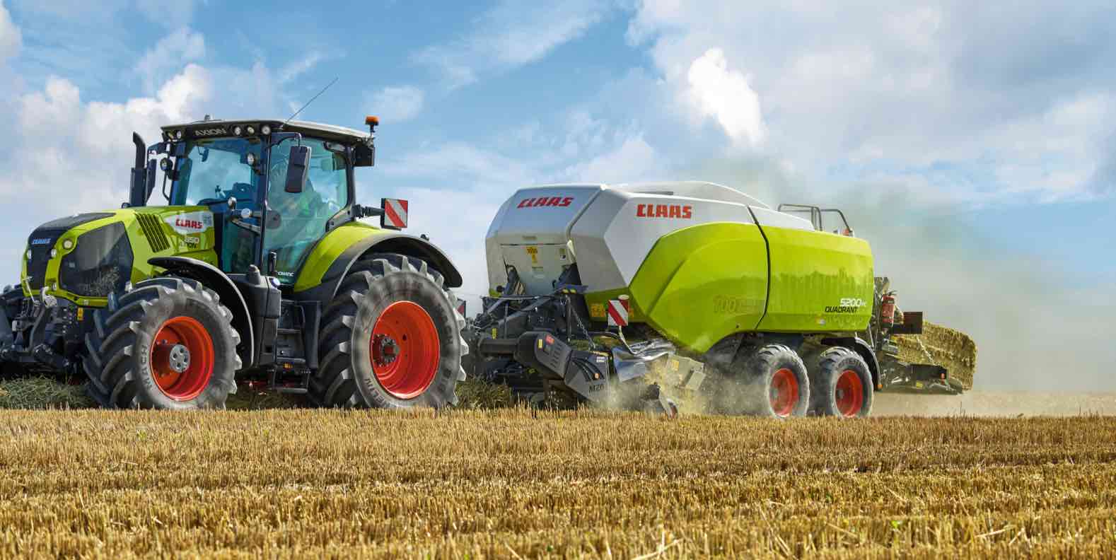 noticias maquinaria empacadoras CLAAS QUADRANT