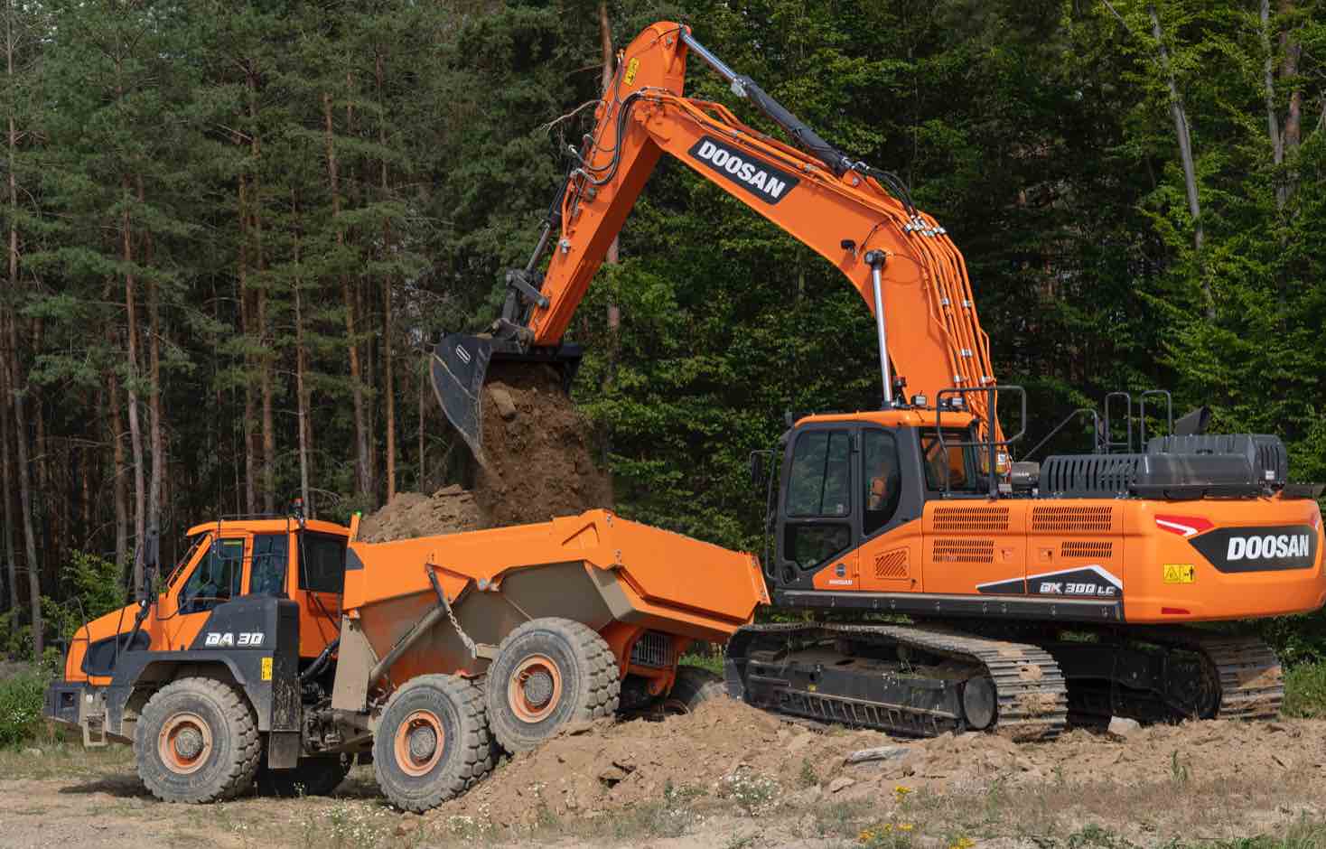 noticias maquinaria excavadora de Doosan DX300LC-7