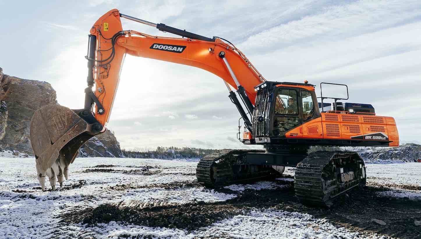 noticias maquinaria excavadora doosan