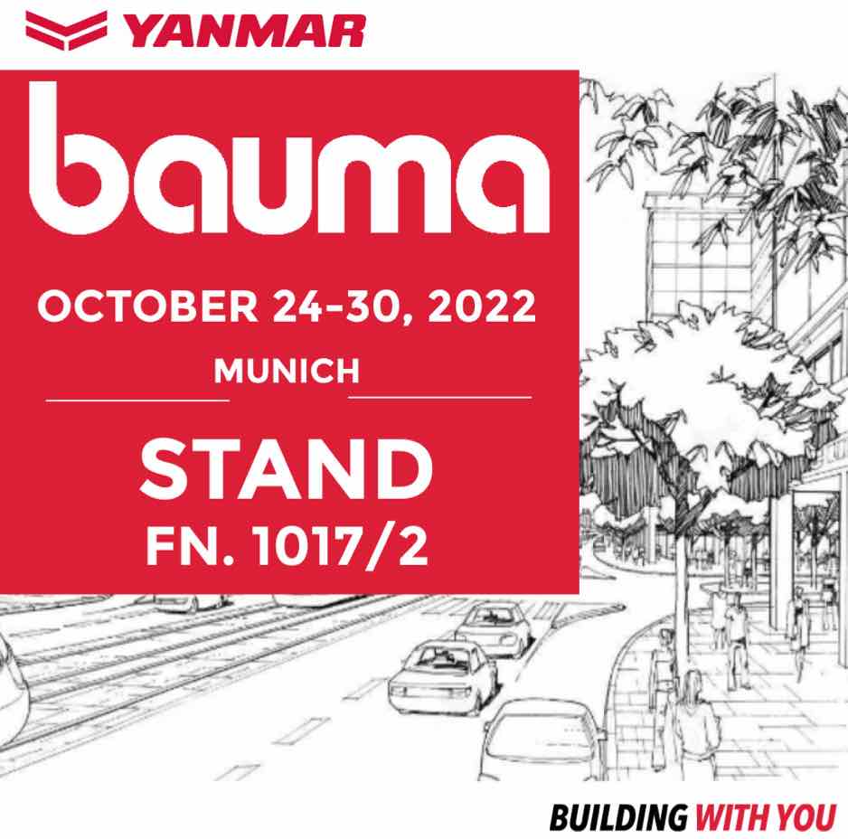 noticias maquinaria miniexcavadora yanmar en bauma