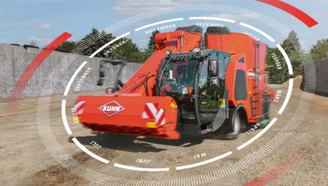 noticias maquinaria Alimentadores mezcladores autopropulsados de KUHN