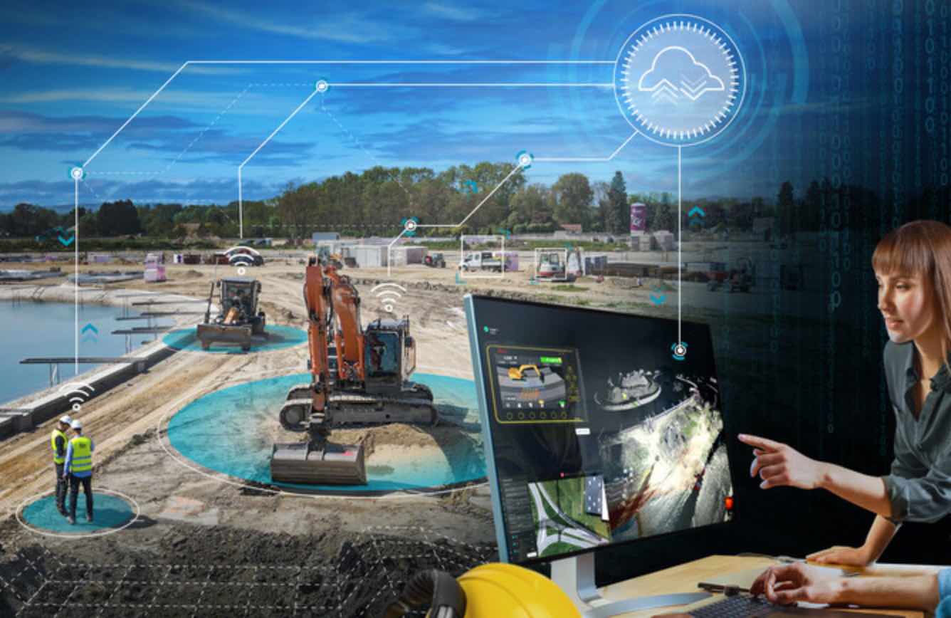 noticias maquinaria Hexagon construcción digital en bauma 2022