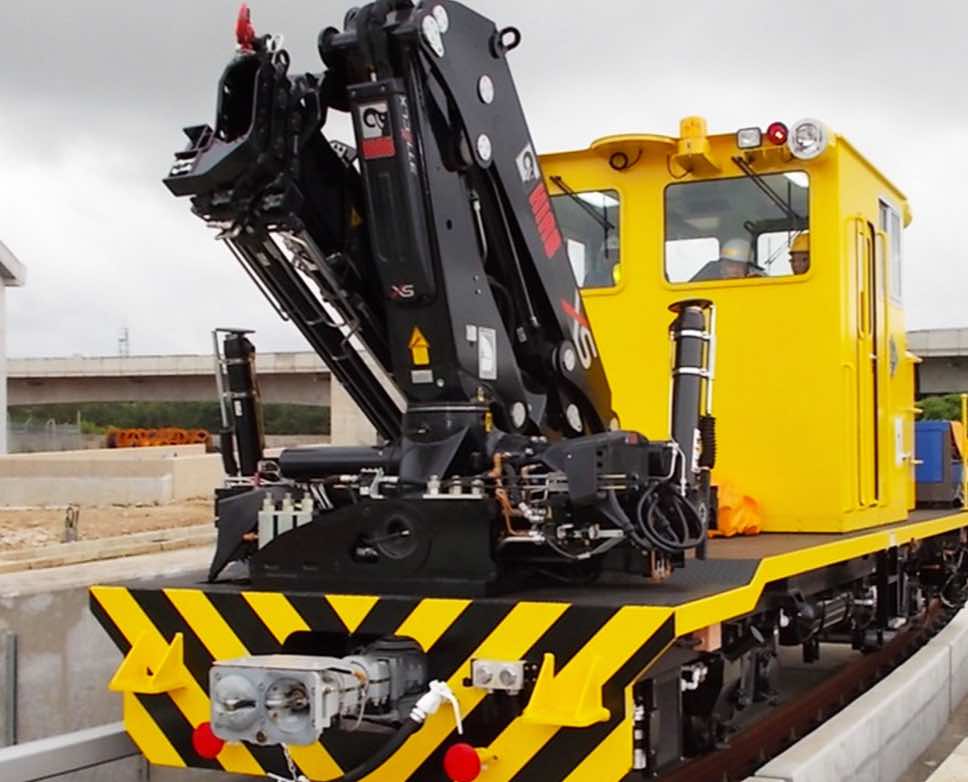 noticias maquinaria Hiab grúas de carga ferroviaria