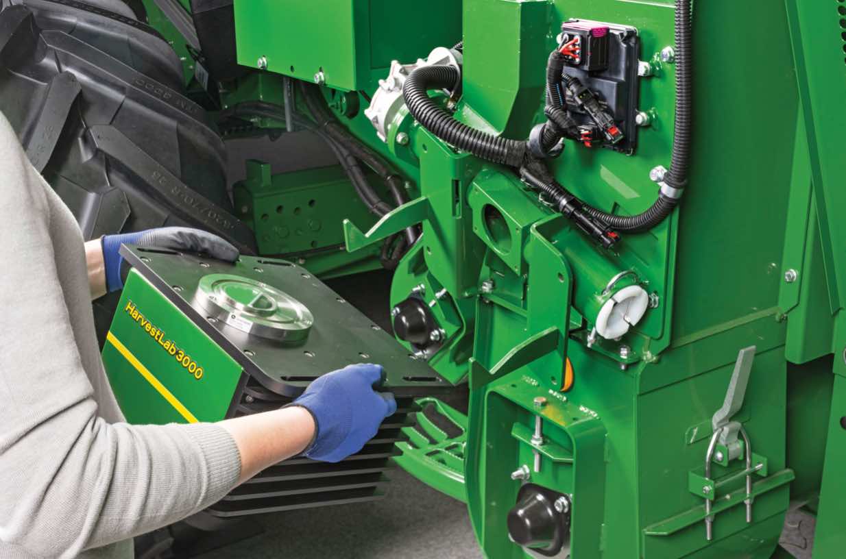 noticias maquinaria John Deere HarvestLab 3000 en cosechadoras