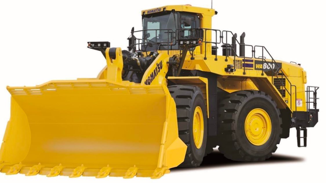 noticias maquinaria Komatsu Europa mostrará la pala cargadora WA800-8