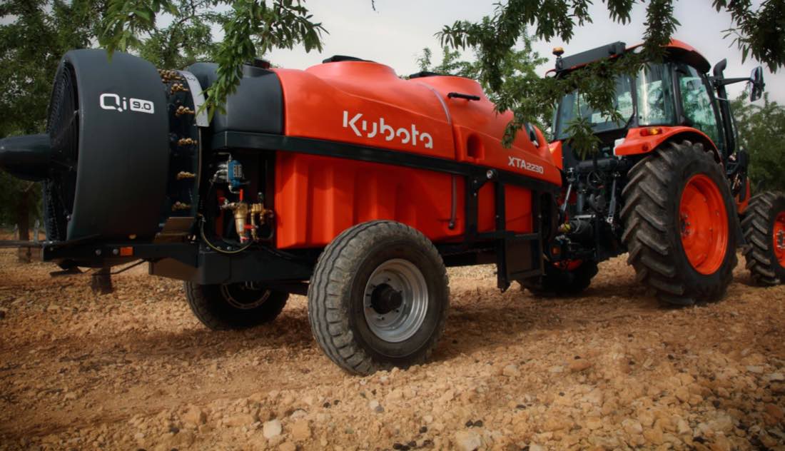 noticias maquinaria Kubota atomizador XTA22